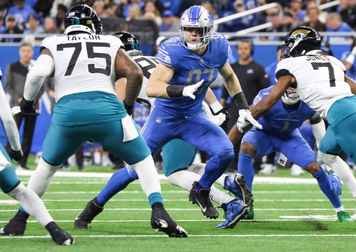 Hutchinson’s combination of extraordinary athleticism a brilliant mind is a big reason why the Lions are surging at this point of the season.